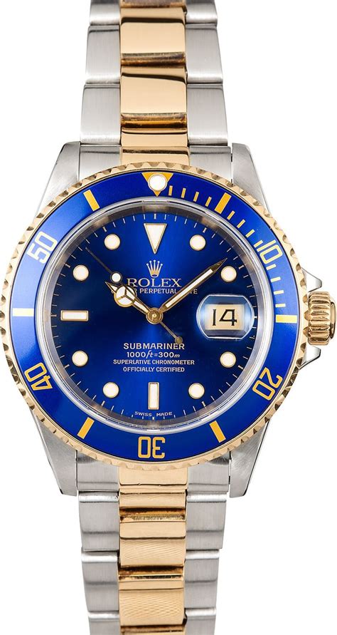 rolex gold blue|rolex submariner blue gold silver.